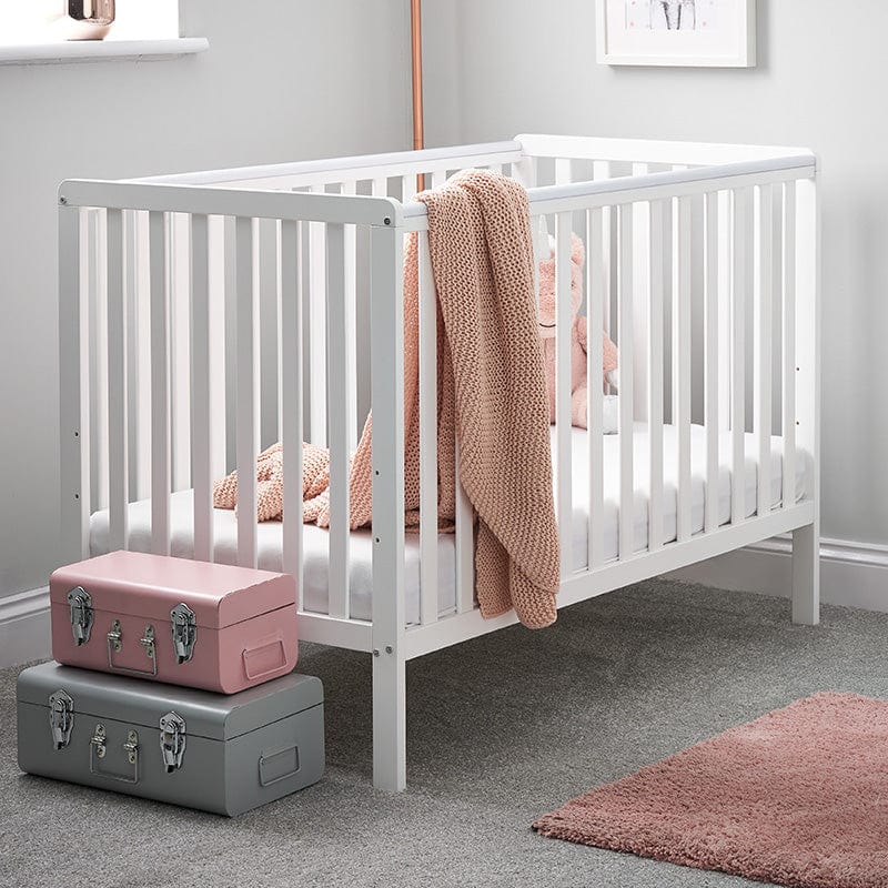 Obaby Cot & Cot Bed White Obaby - Bantam Cot - Direct Delivery