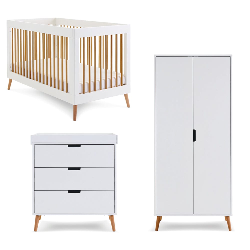 Obaby Nursery Furniture Obaby Maya 3 Piece Room Set - Direct Delivery