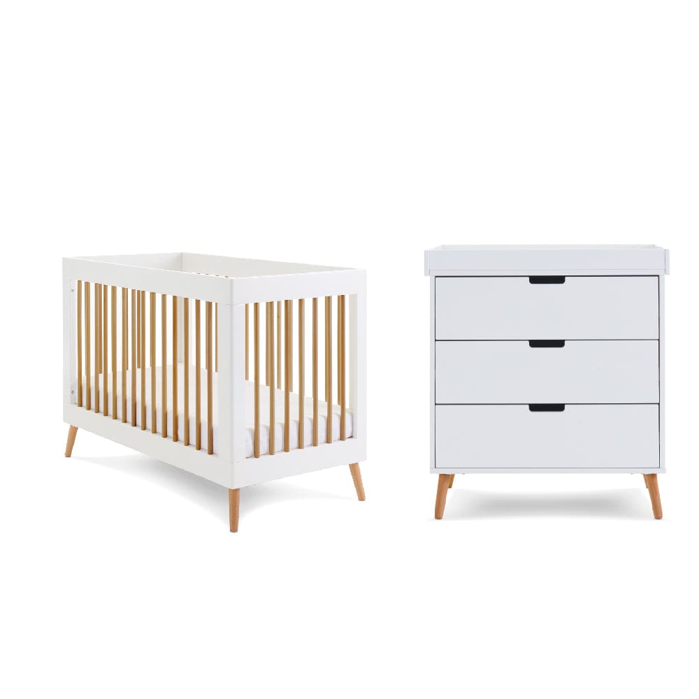 Obaby Nursery Furniture Obaby Maya Mini 2 Piece Room Set - Direct Delivery