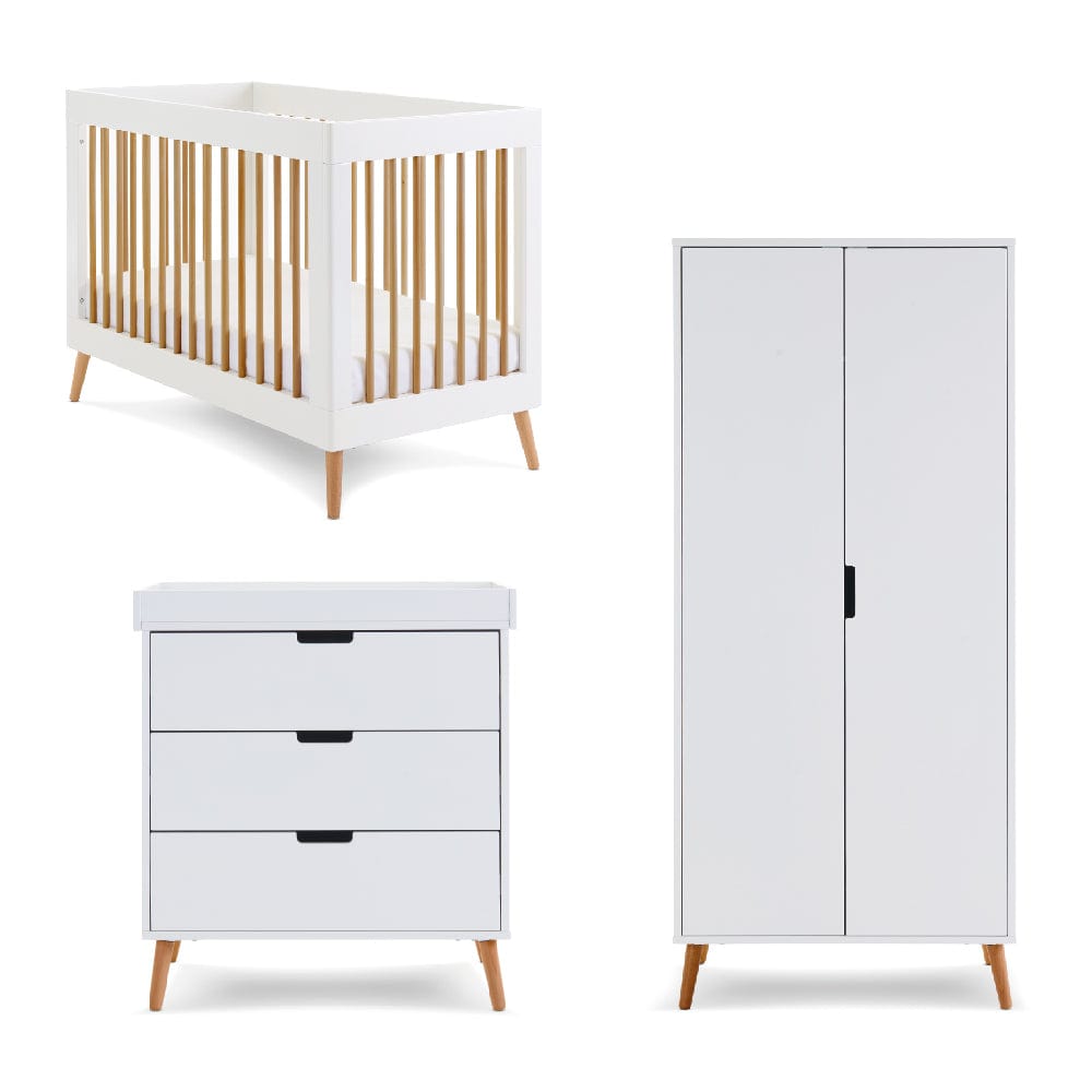 Obaby Nursery Furniture Obaby Maya Mini 3 Piece Room Set - Direct Delivery