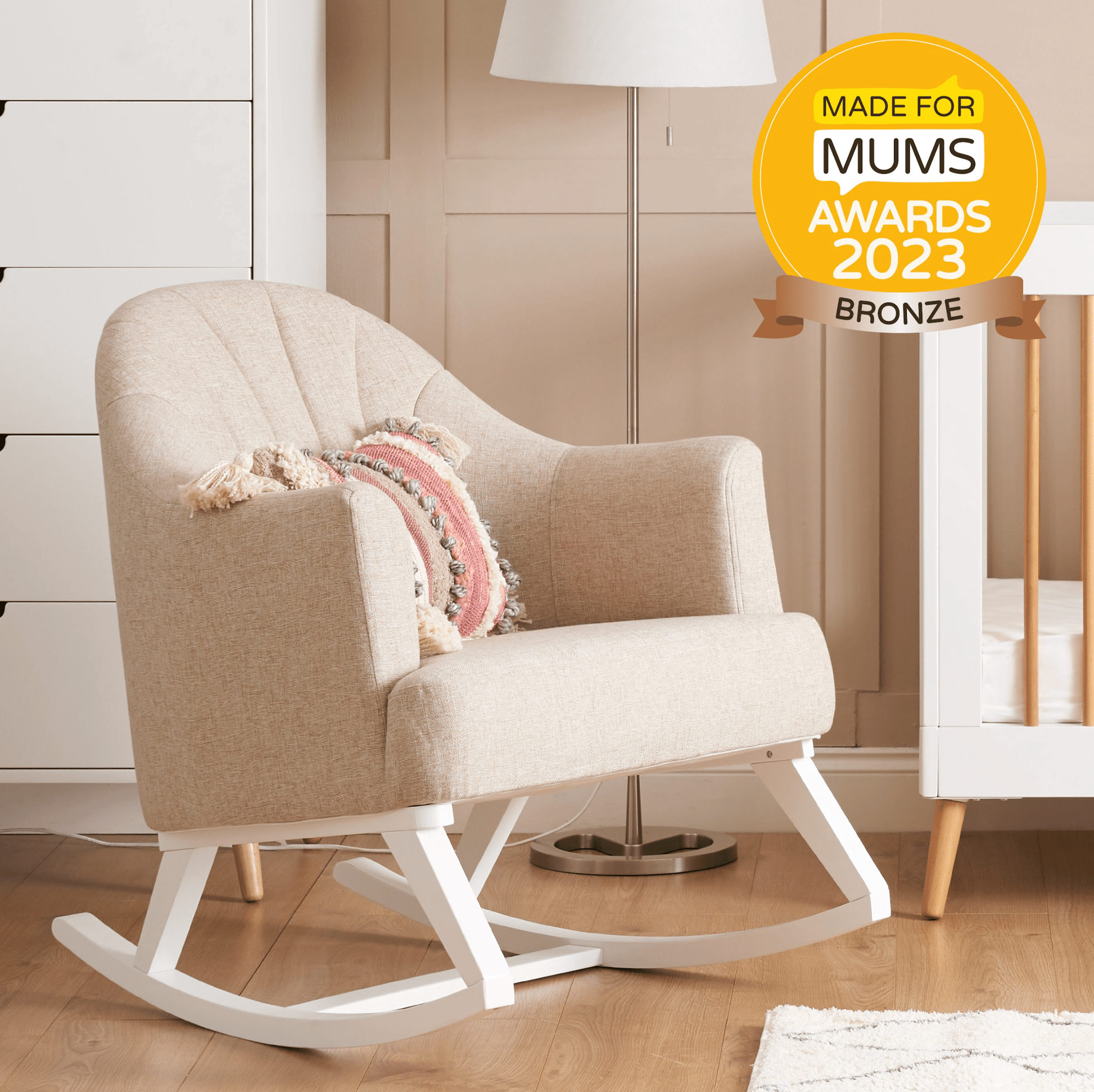 Obaby Nursery Furniture Obaby - Round Back Rocking Chair - Direct Delivery