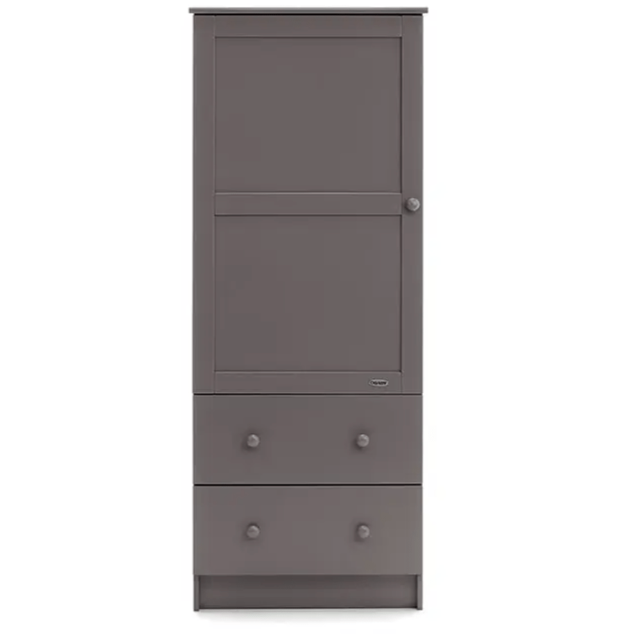 Obaby Nursery Furniture Taupe Grey Obaby Cot Single Wardrobe - Direct Delivery