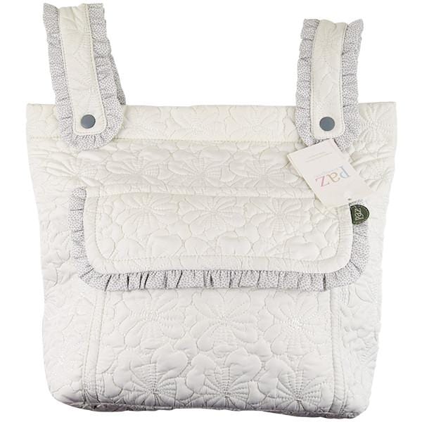 Paz White Pram Bag - Bags