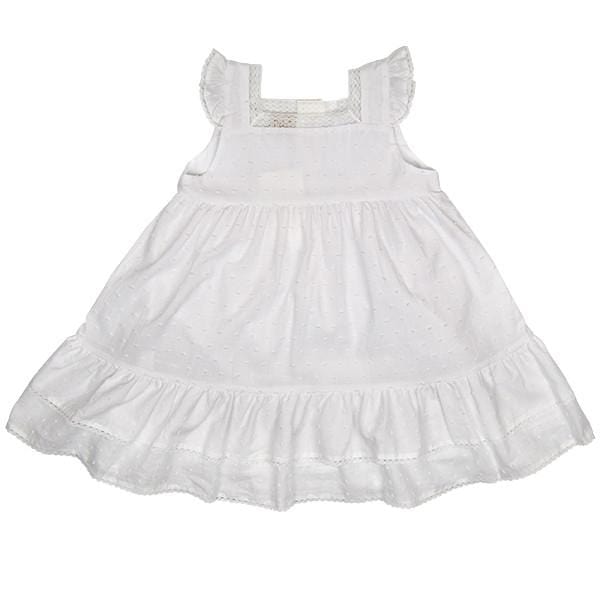 Paz Rodriguez White Dress - Dress