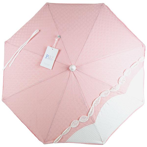 Paz Rodriguez Chalk ’Kora’ Pink & Blue Parasol - Pink - 