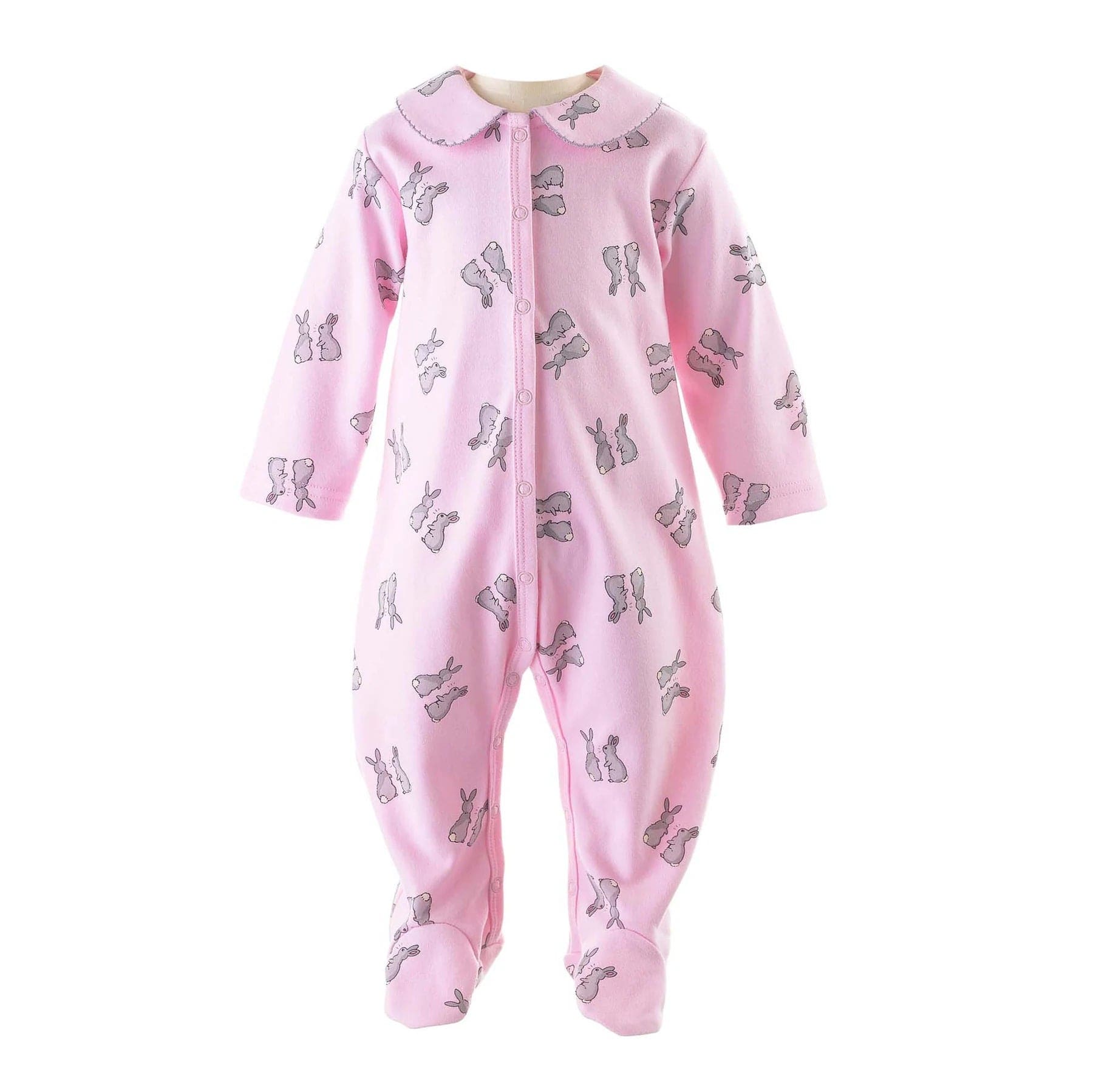 Rachel Riley Babygrow Rachel Riley  Pink Bunnies Design Babygrow