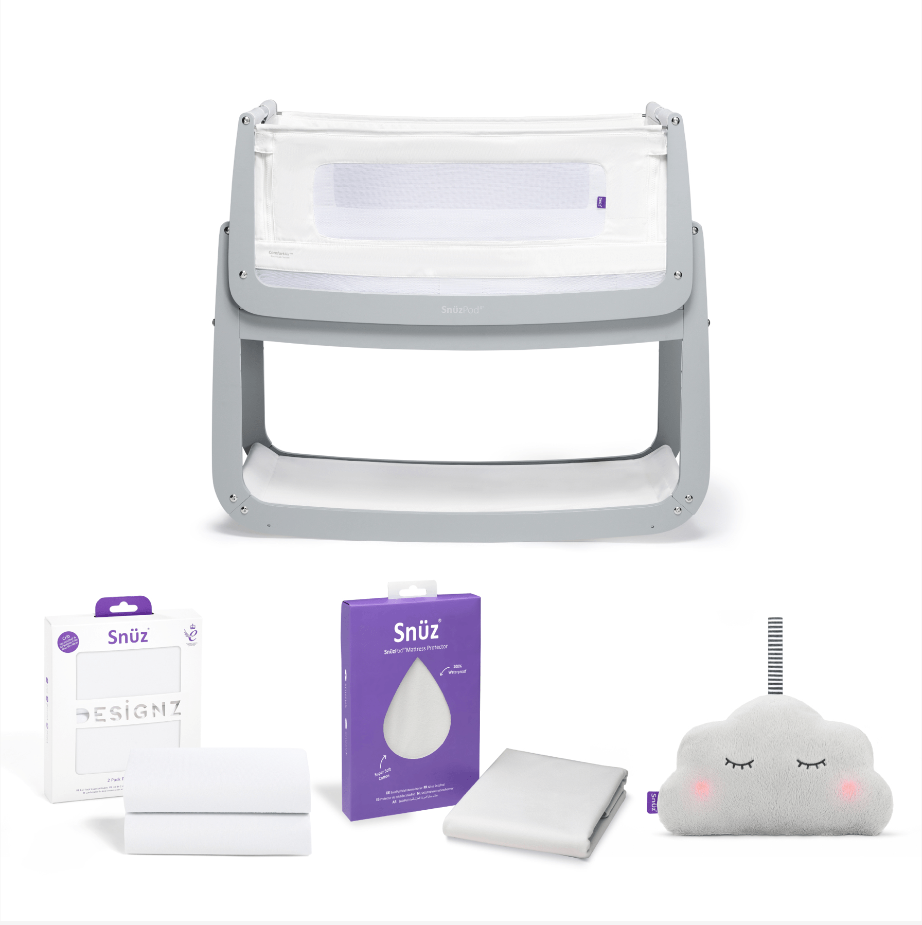 Snuz Moses Baskets & Cribs Dove Snuzpod⁴ Starter Bundle