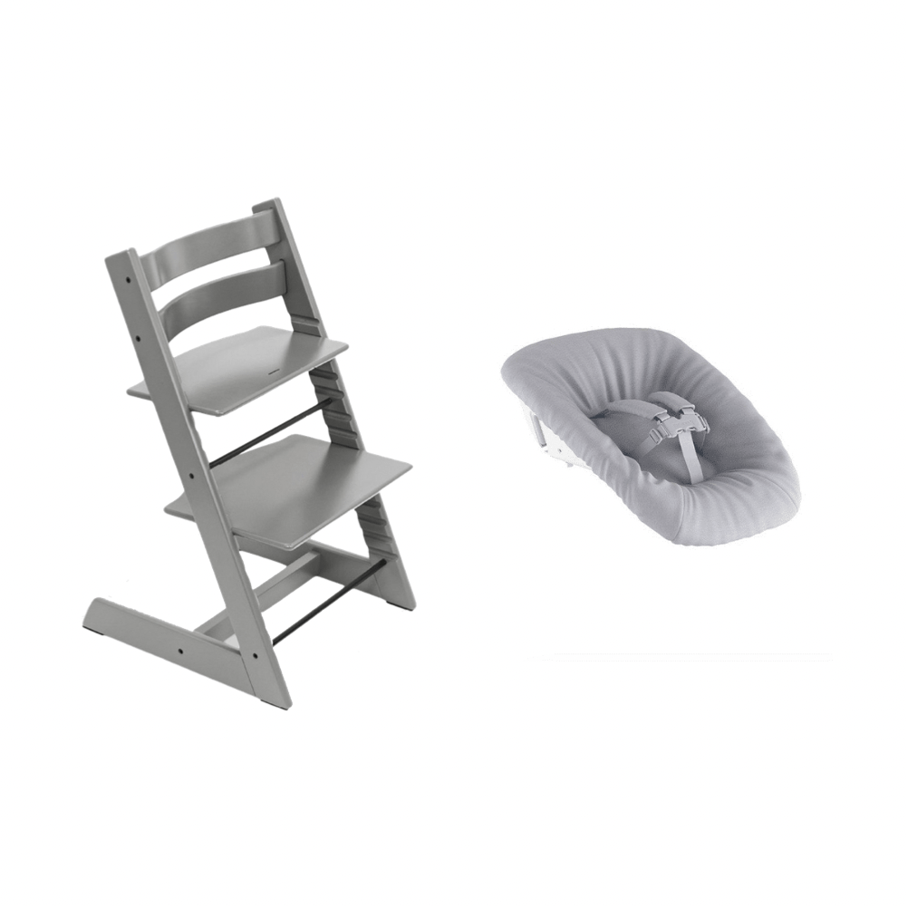 Stokke Tripp Trapp & Newborn Set Black Friday Deal - Storm 